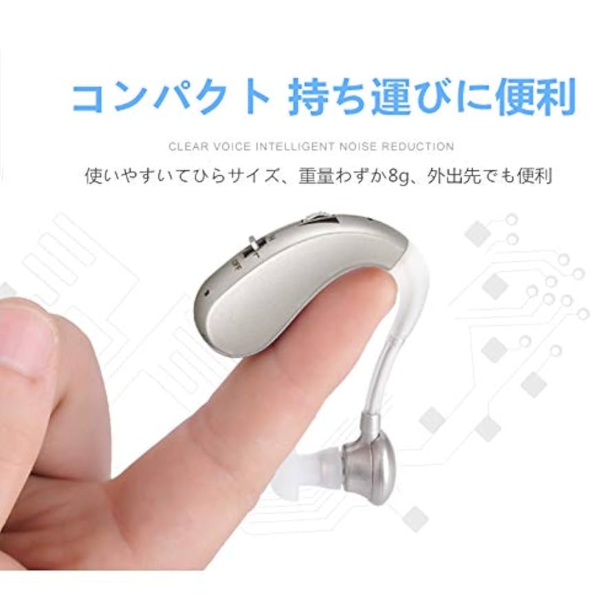 Amazon.co.jp: 集音器 拡張器 左右耳兼用 デジタル ノイズ